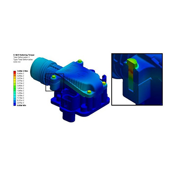 卡扣及力矩仿真分析