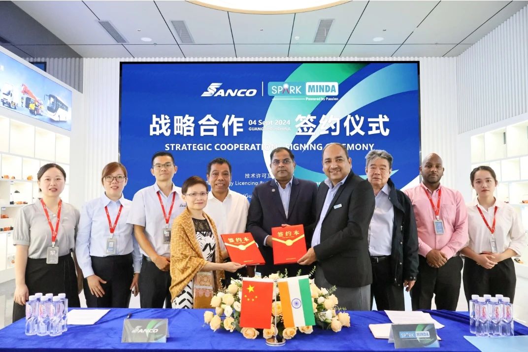 顺科与Minda Corporation达成技术许可与服务协议 开辟全球化战略新篇章